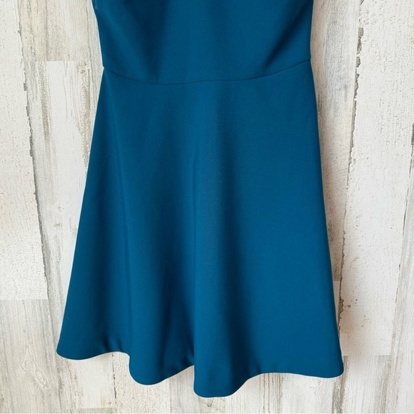 Likely Ashland Blue Halter Mini Dress Size 4 - Picture 7 of 11